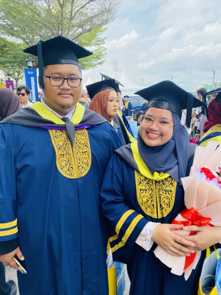 🎓✨ Heartiest Congratulations to Nurul Affini & Mohd Syafiq! ✨🎓